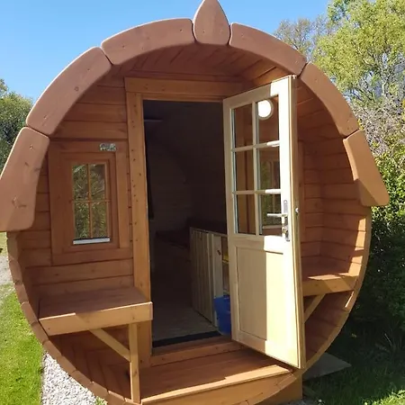 Barrel In Campsite